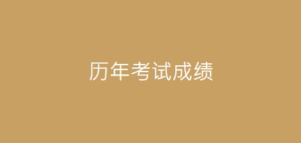 历年考试成绩